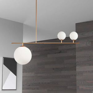 modern linear pendant