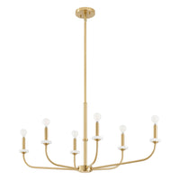 Leah 42" 6-Light Chandelier