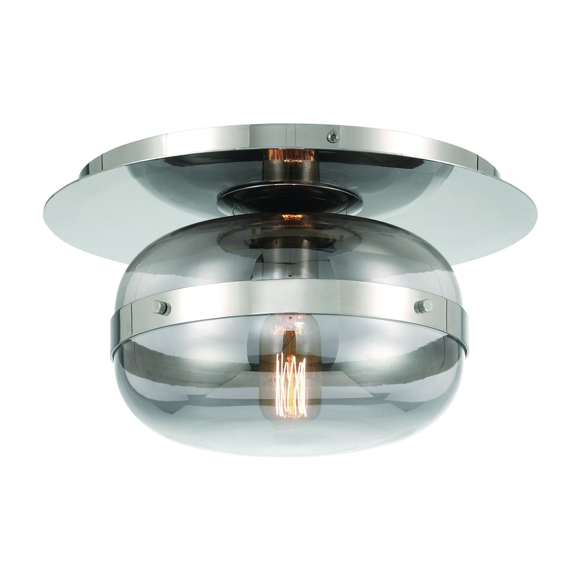 Nottingham 10" 1-Light Flush Mount