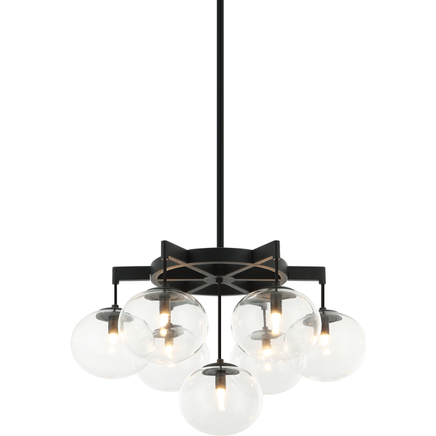 Bulbus 24" 7-Light Chandelier