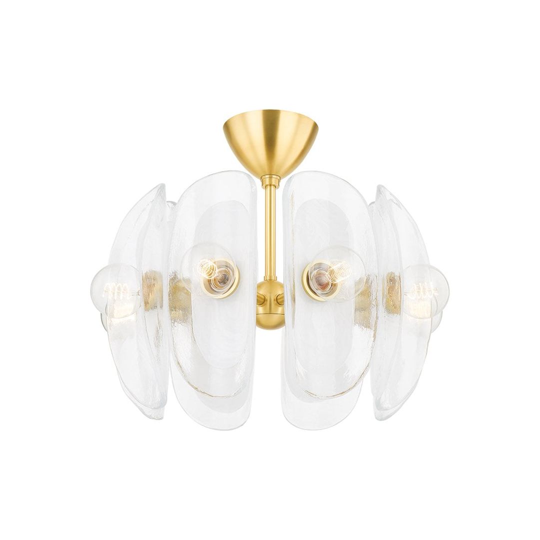 Hilo 8-Light Semi Flush