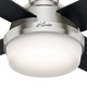 Dempsey Low Profile Fan with Light 44"