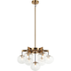 Bulbus 24" 7-Light Chandelier