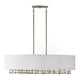 Cameo 4-Light Linear Chandelier
