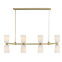 Baldwin 8-Light Linear Chandelier