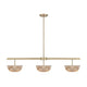 Hubbard 3-Light LED Linear Chandelier