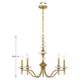 Champlain 5-Light Chandelier