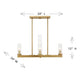 Carina 5-Light Chandelier