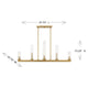 Carina 9-Light Chandelier