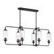Holton 6-Light Linear Chandelier