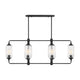 Holton 6-Light Linear Chandelier