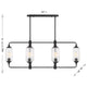 Holton 6-Light Linear Chandelier