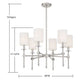 Chatham 6-Light Chandelier
