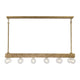 Etereo 14-Light Linear Chandelier