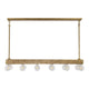 Etereo 14-Light Linear Chandelier
