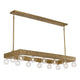 Etereo 14-Light Linear Chandelier