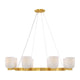 Isla Blanca 8-Light Chandelier
