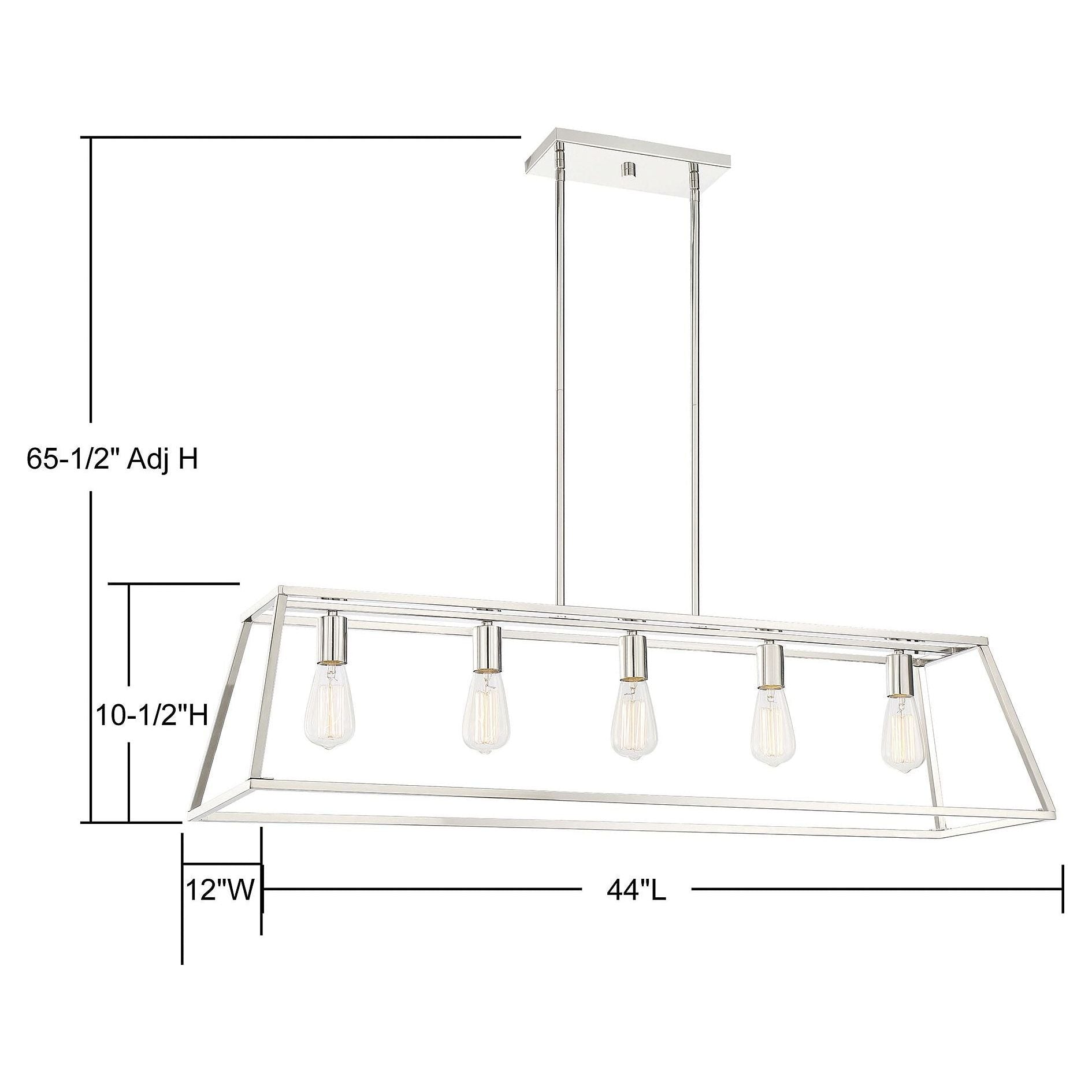 Denton 5-Light Linear Chandelier