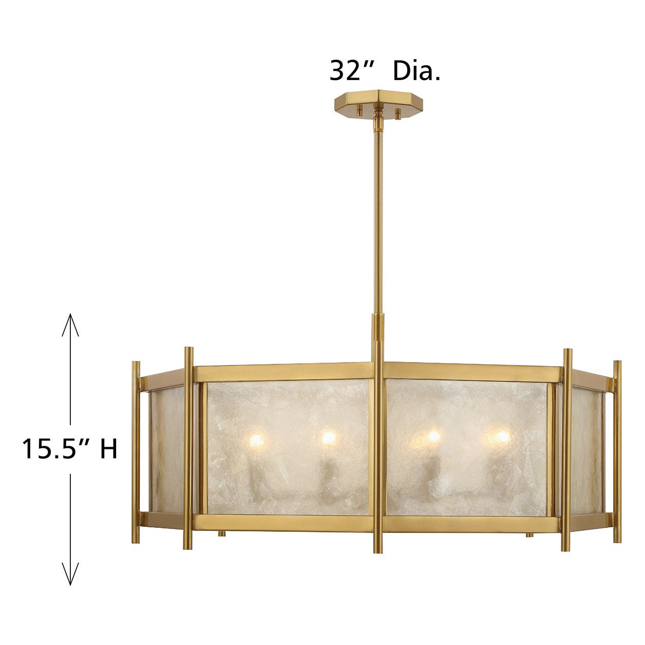 Jacobs 8-Light Chandelier