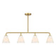 Blair 4-Light Linear Chandelier
