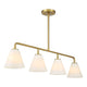 Blair 4-Light Linear Chandelier
