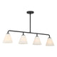 Blair 4-Light Linear Chandelier