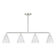 Blair 4-Light Linear Chandelier