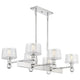 Hanover 6-Light Linear Chandelier
