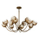 Protea 12-Light Chandelier