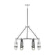 Denali 6-Light LED Chandelier