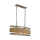 Arcadia 4-Light Linear Chandelier