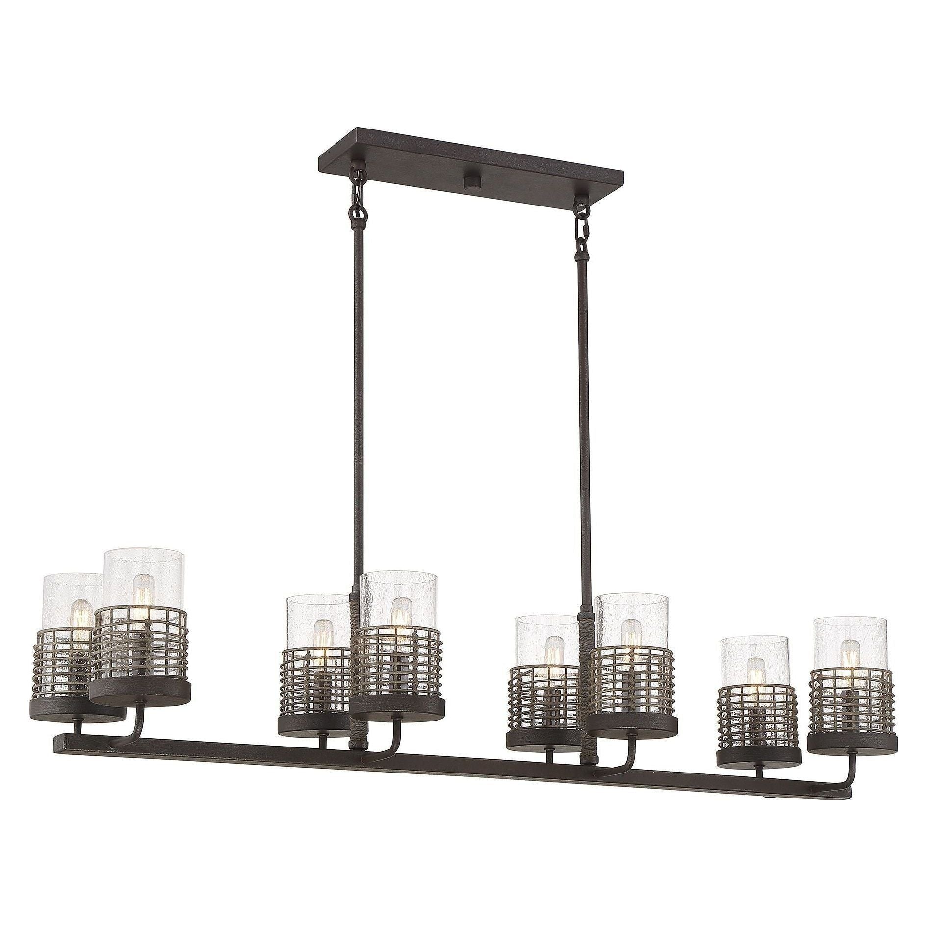 Granada 8-Light Linear Chandelier