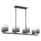 Granada 8-Light Linear Chandelier