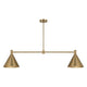 Pharos 2-Light Linear Chandelier