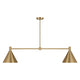 Pharos 2-Light Linear Chandelier