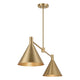 Pharos 2-Light Linear Chandelier