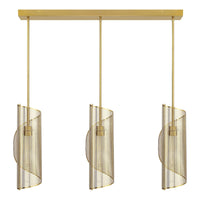 Hillbourne 3-Light Linear Chandelier