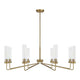 Baker 8-Light Chandelier