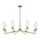 Baker 8-Light Chandelier
