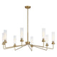 Baker 8-Light Chandelier