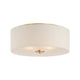 Bongo 3-Light Flush Mount