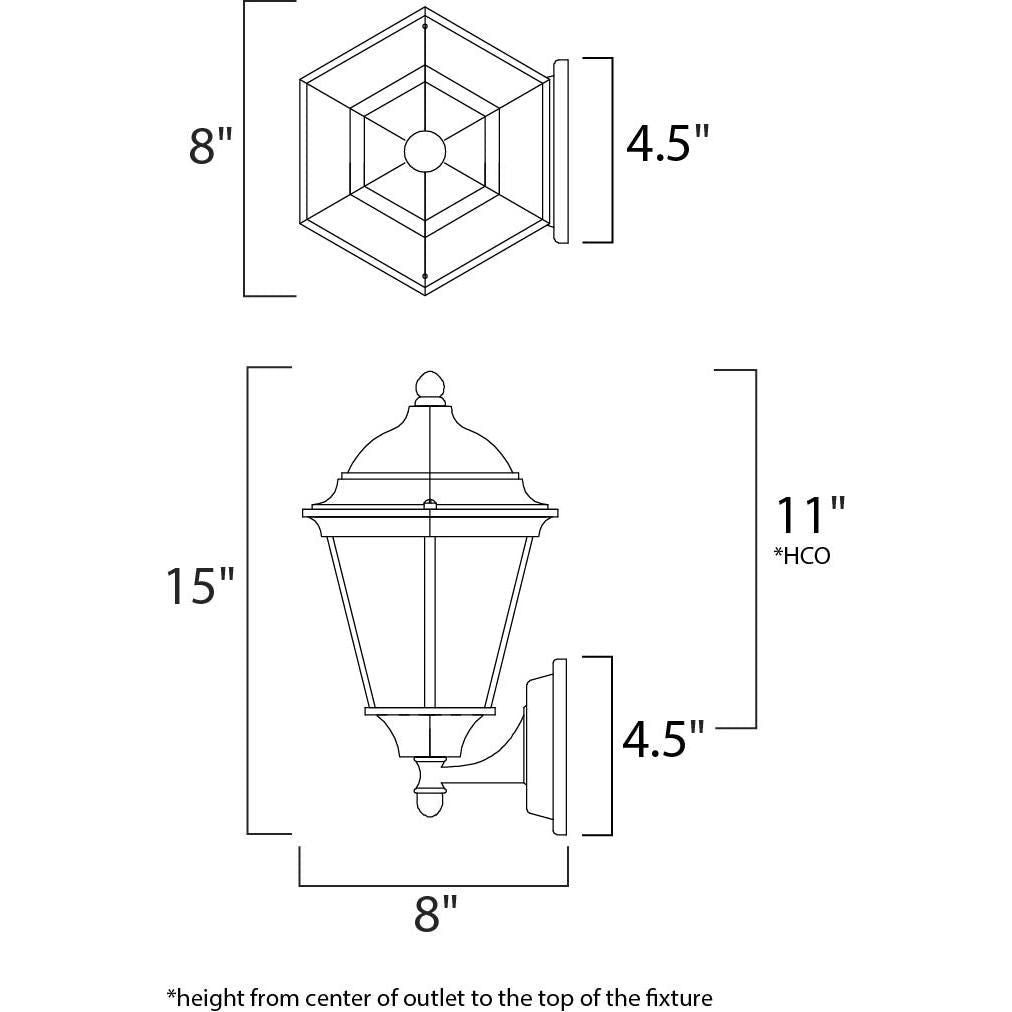 Westlake Cast 1-Light Outdoor Wall Lantern