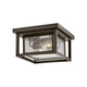Republic 2-Light Small Flush Mount