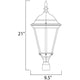 Westlake Cast 1-Light Outdoor Pole/Post Lantern