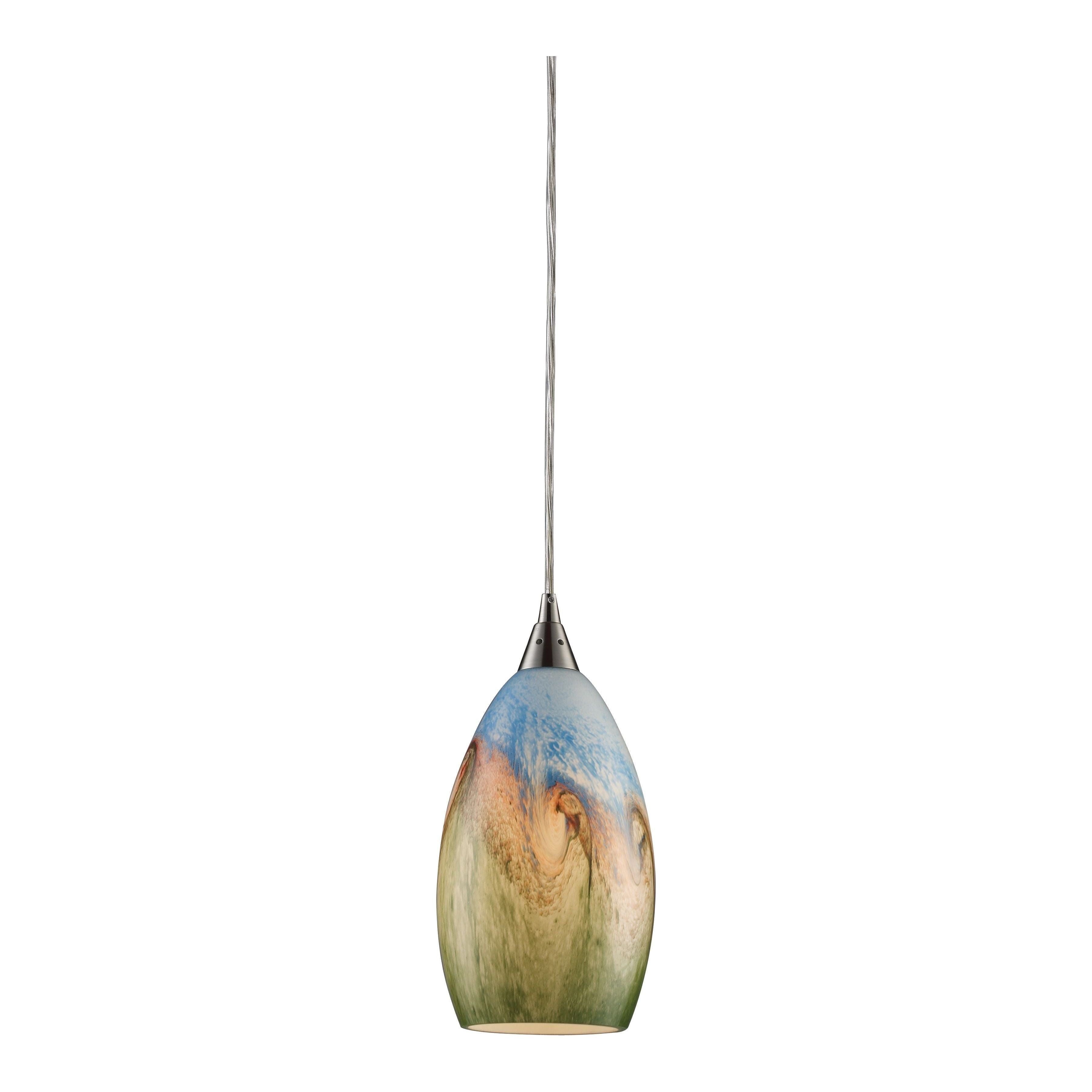 Geologic 6" Wide 1-Light Pendant