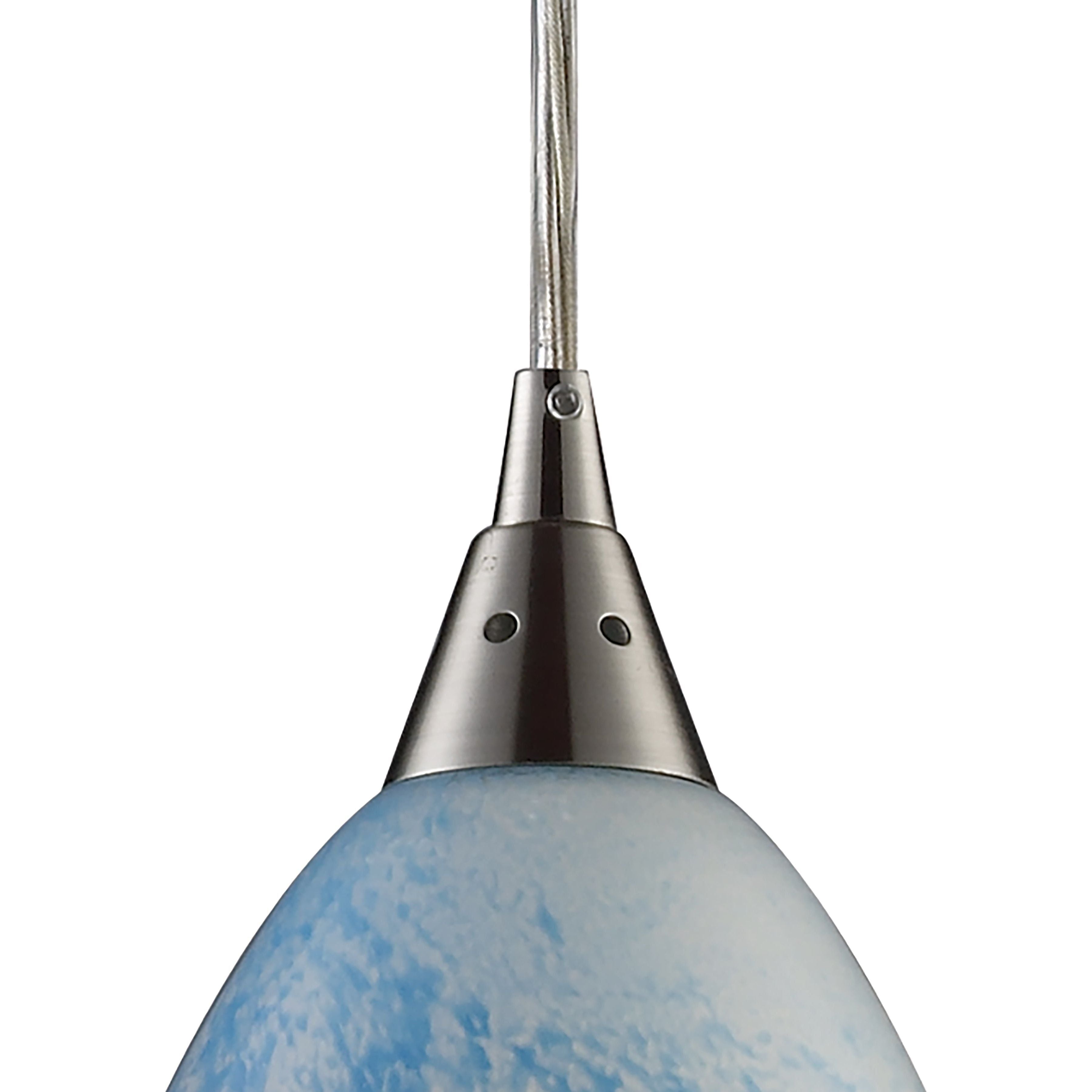 Geologic 6" Wide 1-Light Pendant