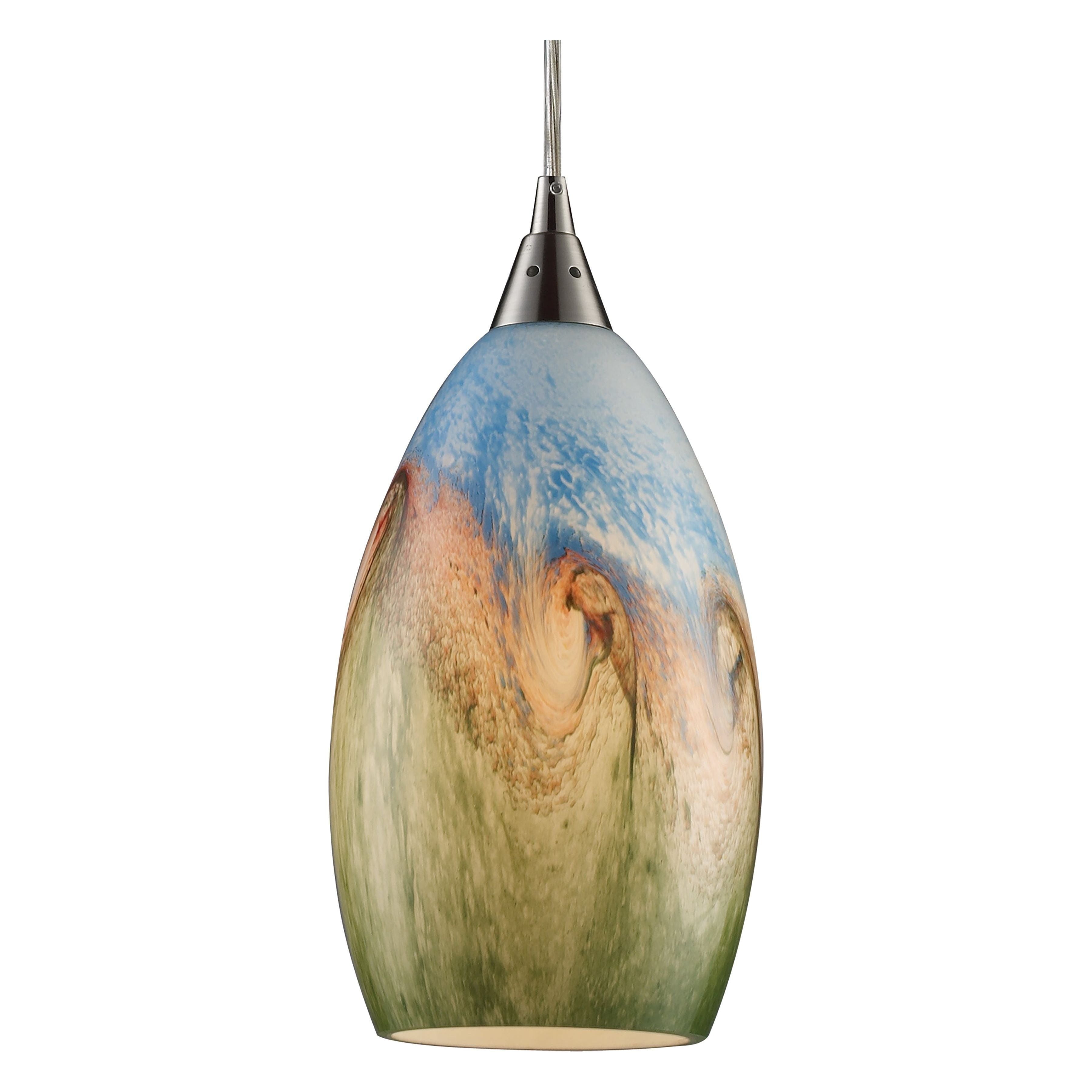 Geologic 6" Wide 1-Light Pendant