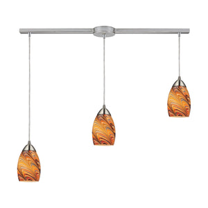 Vortex 36" Wide 3-Light Pendant