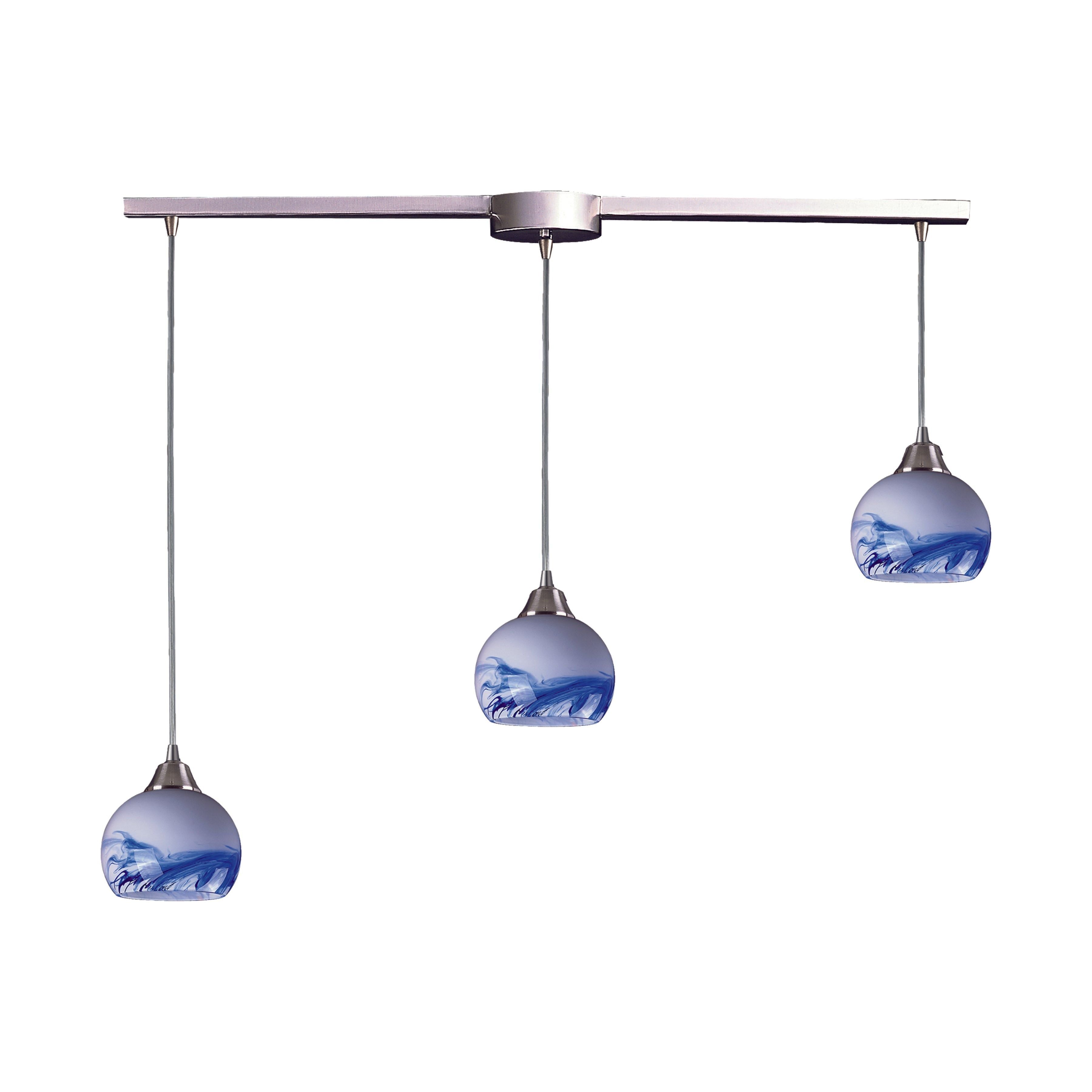 Mela 36" Wide 3-Light Pendant