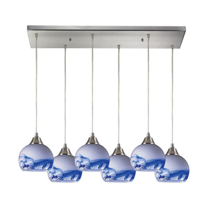 Mela 30" Wide 6-Light Pendant